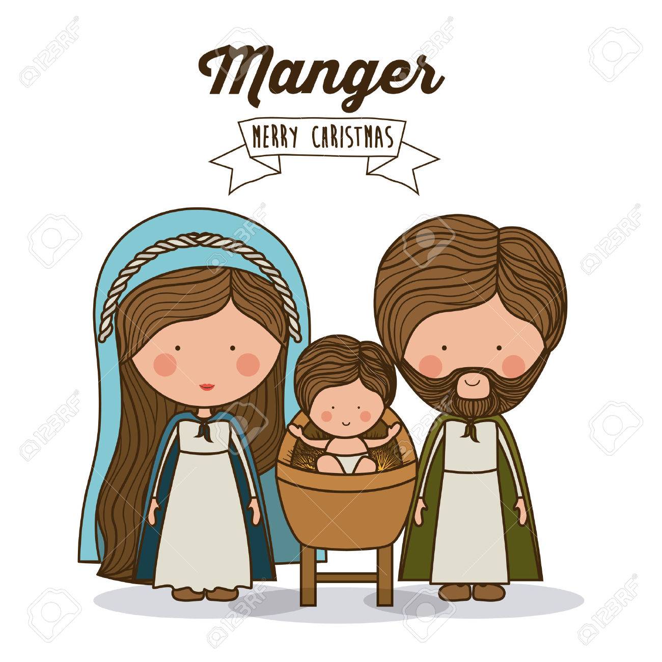 Merry Christmas concept about holy family design - 44930082 Merry Christmas concept about holy family design - 44930082