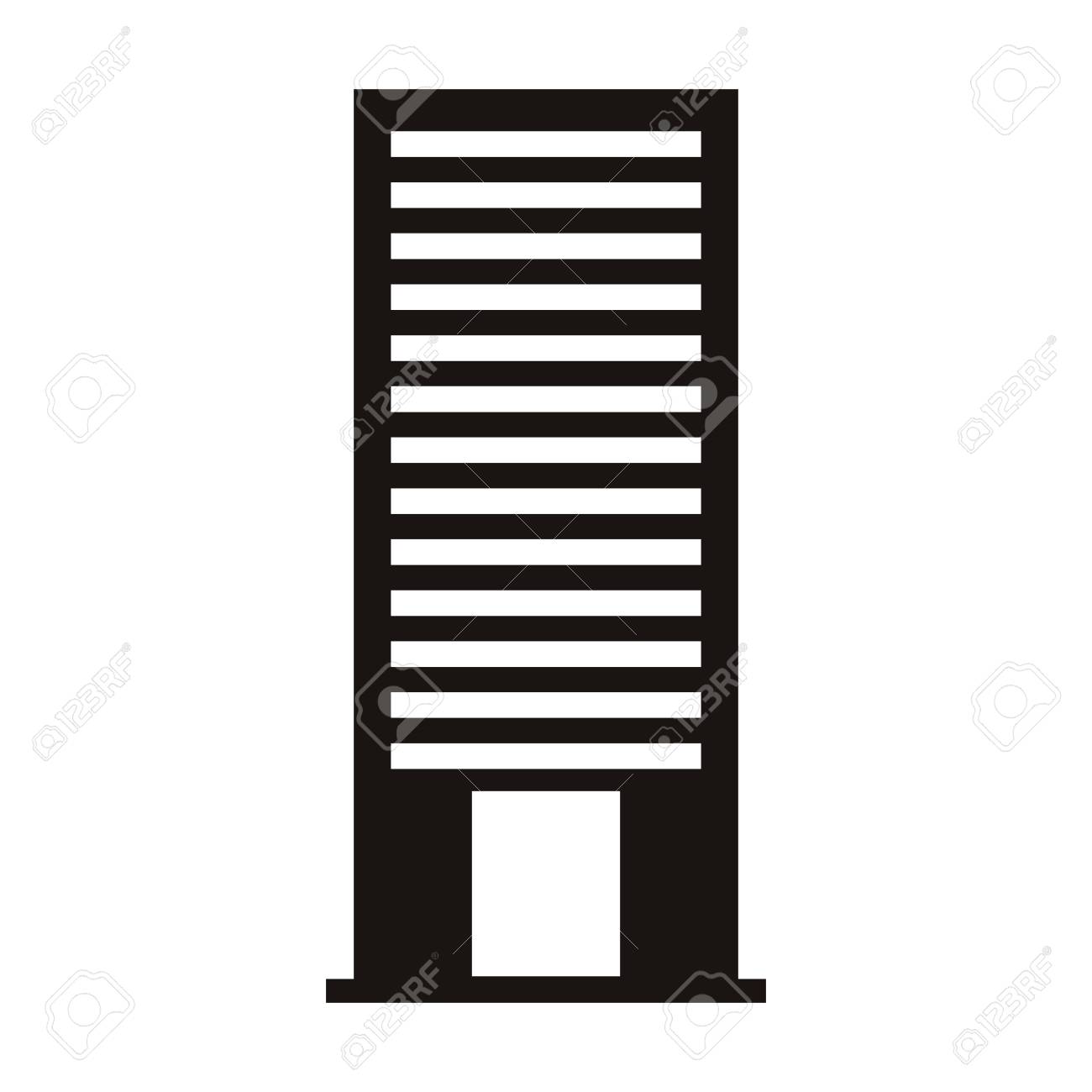 オフィスビルのベクトル図とシルエット モノクロ のイラスト素材 ベクタ Image オフィスビルのベクトル図とシルエット モノクロ のイラスト素材 ベクタ Image