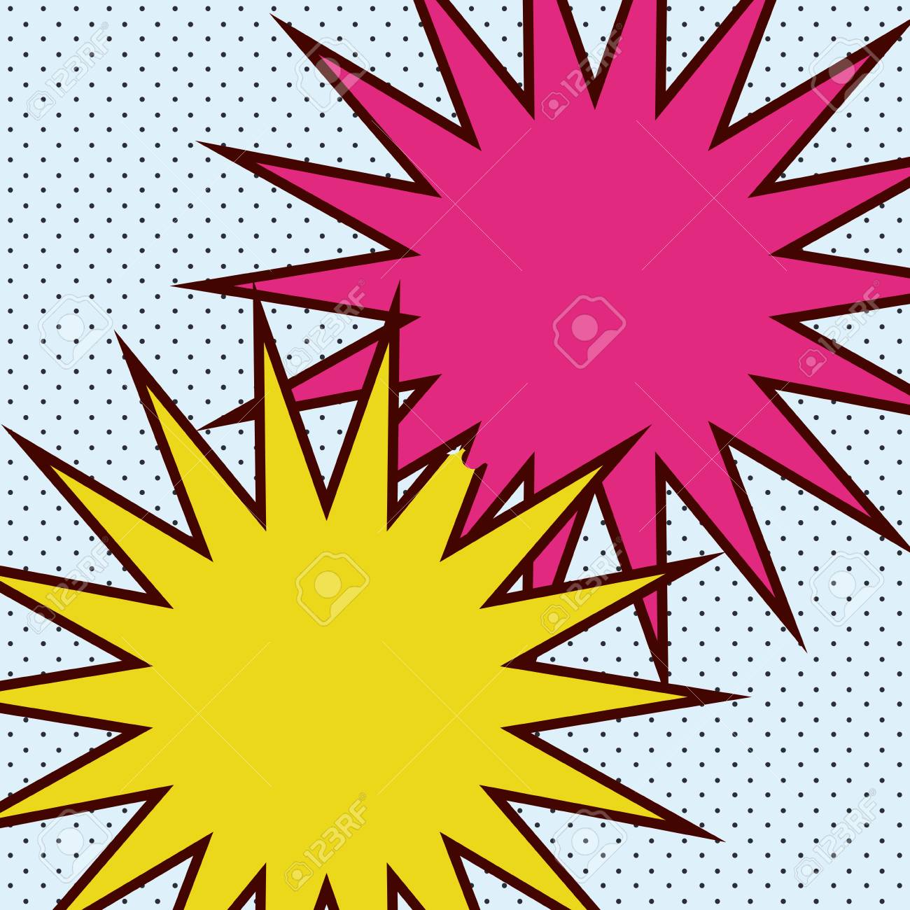 retro bubble icon communication cartoon vintage and comic theme