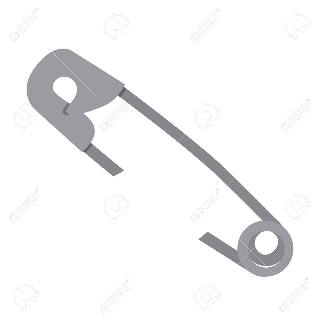 安全ピンのアイコン画像 ベクトル イラスト デザインのイラスト素材 ベクタ Image