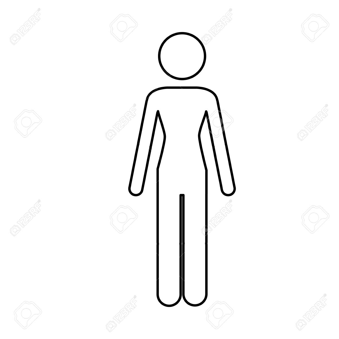 Monocromo Pictograma De Contorno De Ilustración De Vector De Silueta Humana. Ilustraciones Svg, Vectoriales, Clip Art Vectorizado Libre De Derechos. Image 75955022. Monocromo Pictograma De Contorno De Ilustración De Vector De Silueta Humana. Ilustraciones Svg, Vectoriales, Clip Art Vectorizado Libre De Derechos. Image 75955022.