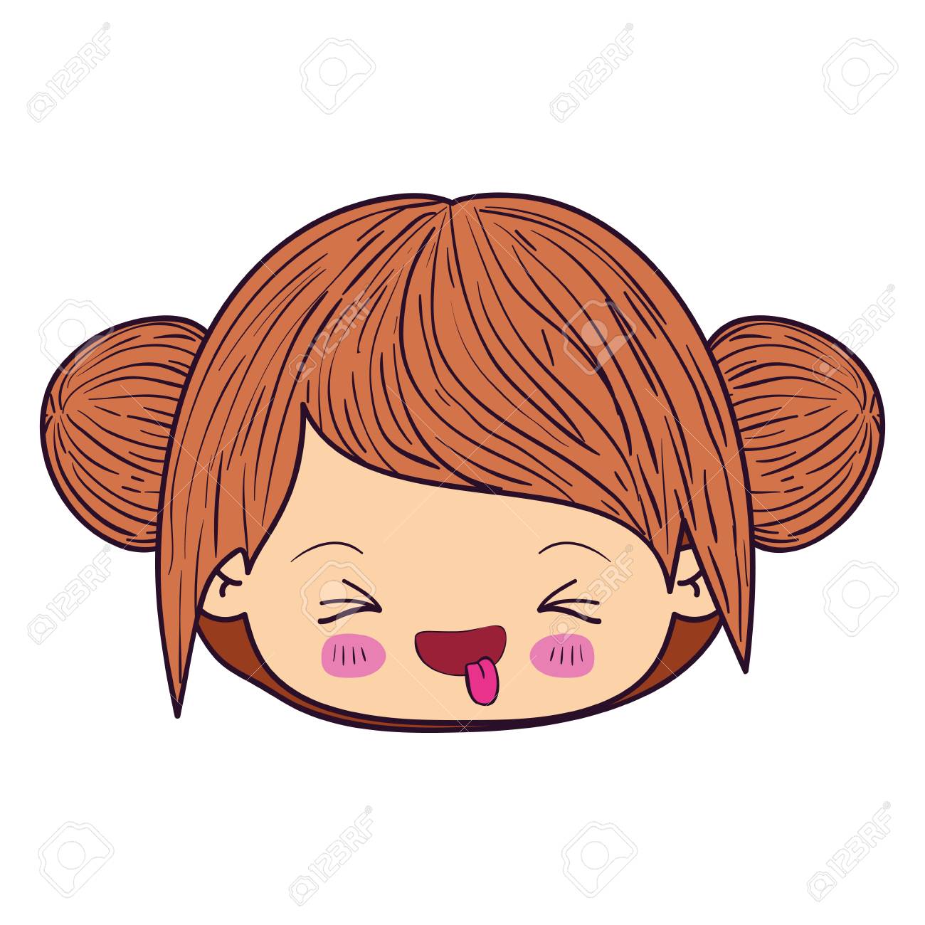 カラフルな似顔絵かわいい顔長いウェーブのかかった髪と表情不快なベクトル イラスト女の子 のイラスト素材 ベクタ Image カラフルな似顔絵かわいい顔長いウェーブのかかった髪と表情不快なベクトル イラスト女の子 のイラスト素材 ベクタ Image