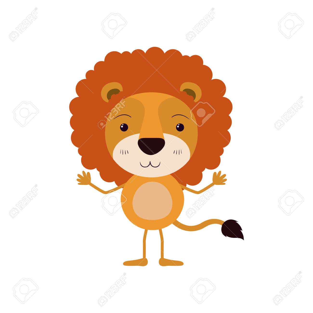 かわいいライオンのカラフルな似顔絵を驚かせた式ベクトル図 のイラスト素材 ベクタ Image かわいいライオンのカラフルな似顔絵を驚かせた式ベクトル図 のイラスト素材 ベクタ Image