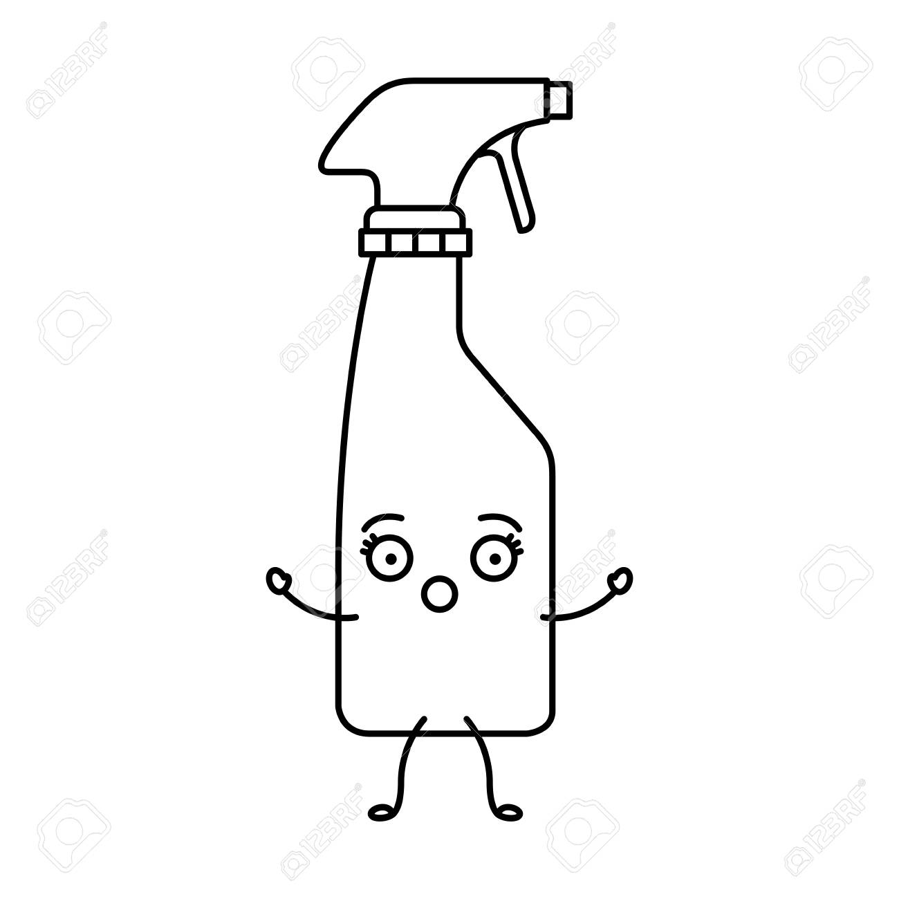 laundry spray bottle