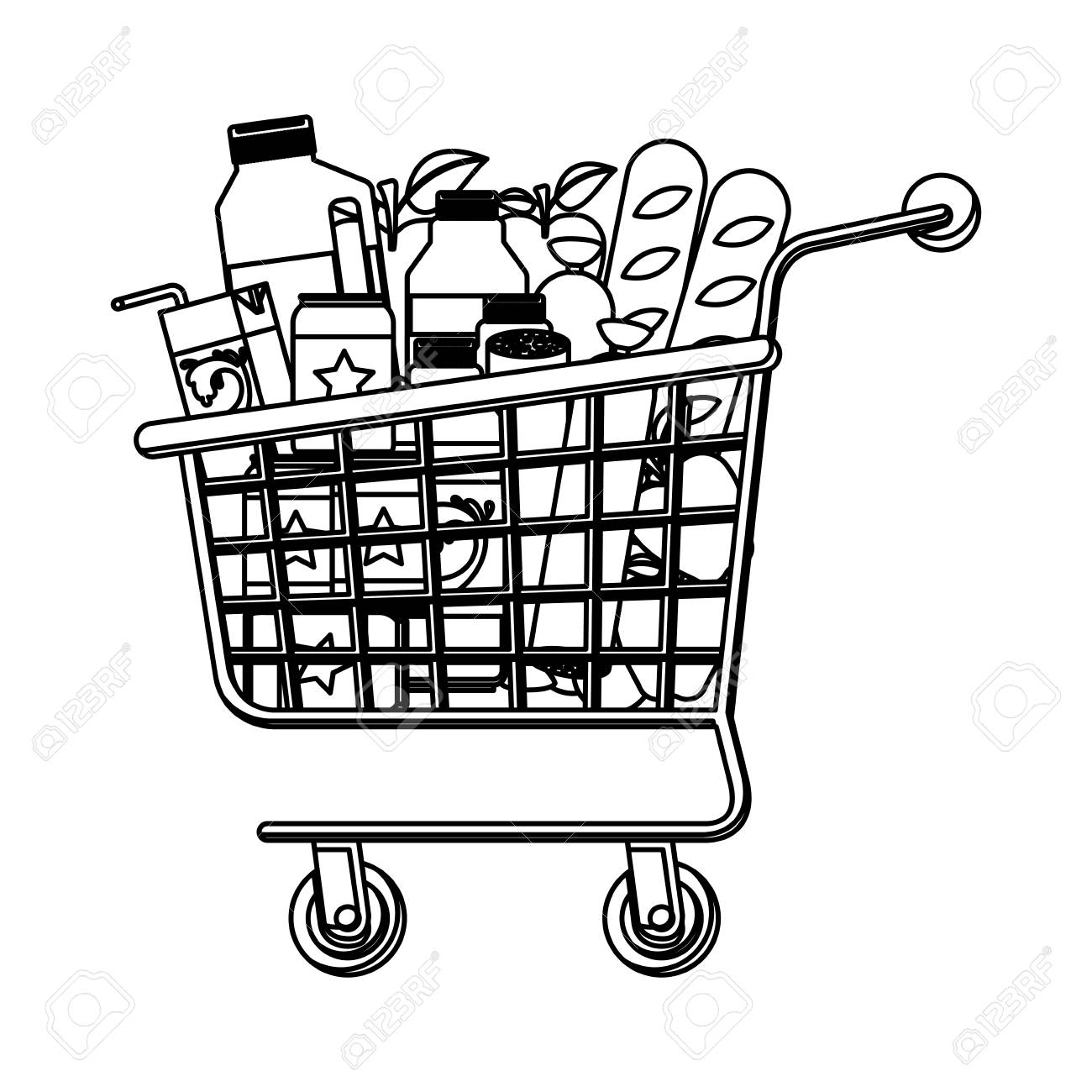 Featured image of post Grocery Shopping Cart Clip Art Multiple sizes and related images are all free on clker com