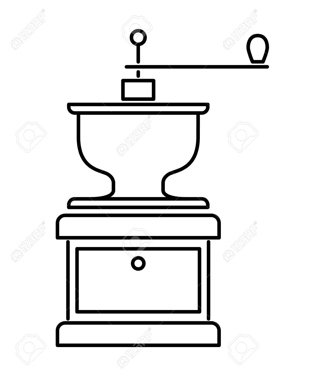 Coffee Roaster Machine Icon Vector Illustration Design Royalty Free Cliparts Vectors And Stock Illustration Image 98802272