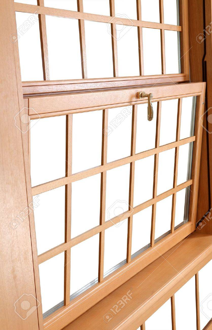 Legno doppia hung di windows. finestra di ricambio a saliscendi. il ... Finestre di legno