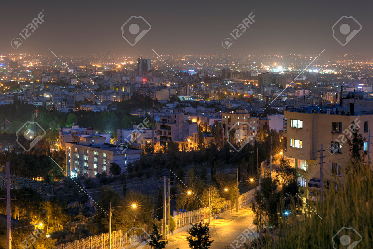 Fars Province Shiraz Iran 19 April 2017 View From Top Point Stock Photo Picture And Royalty Free Image Image 86345655