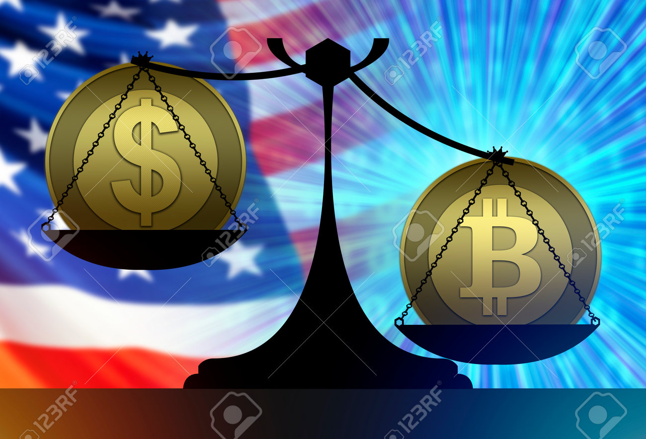 Beneficios De Comprar Bitcoins. Inversiones Rentables En Criptomonedas. El  Tipo De Cambio De Bitcoin Subió Frente Al Dólar. Lucha De La Moneda  Estadounidense Con La Criptomoneda. Finanzas Internacionales. Fotos,  retratos, imágenes y