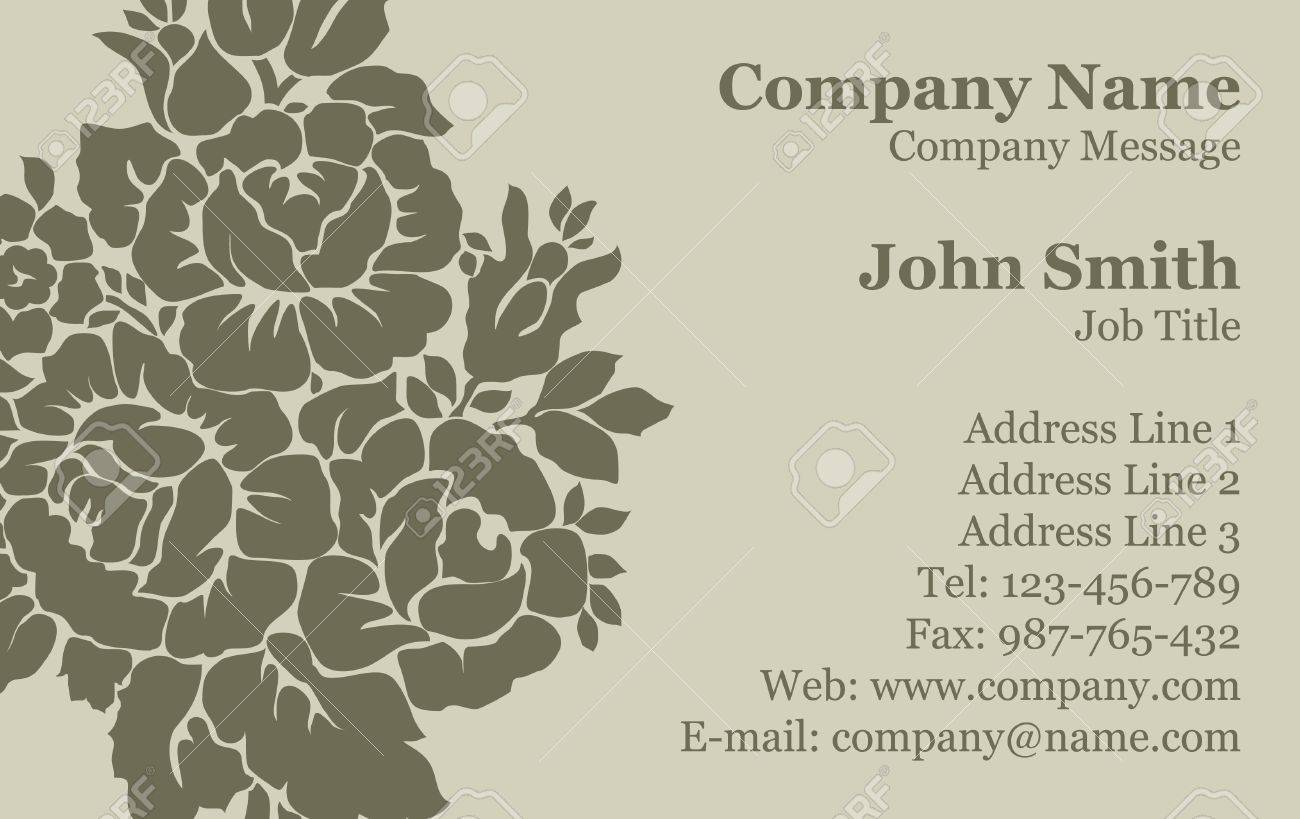 damask business cards