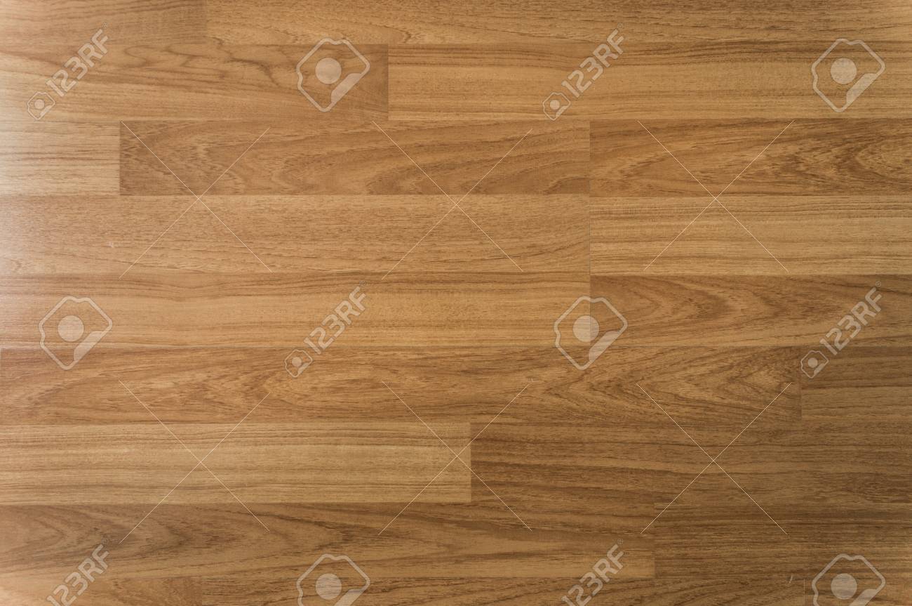 Wooden Texture Background Top View Of Smooth Brown Laminate