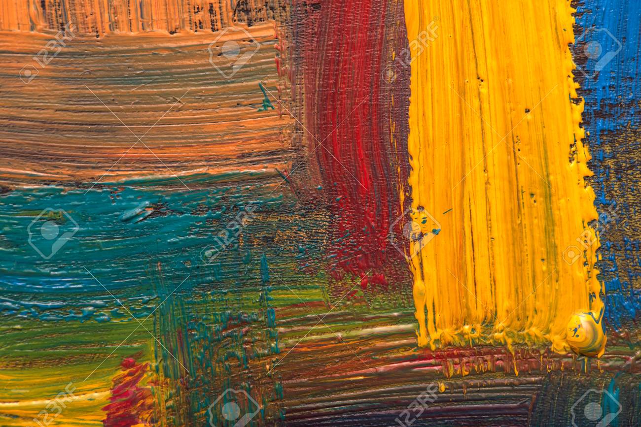 abstract art background hand