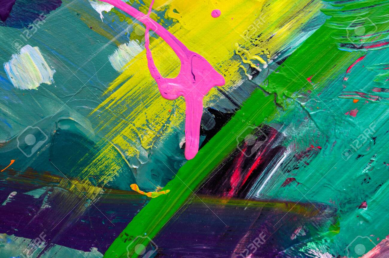 Abstract art background. Hand-painted background. SELF MADE - 135750223 Abstract art background. Hand-painted background. SELF MADE - 135750223