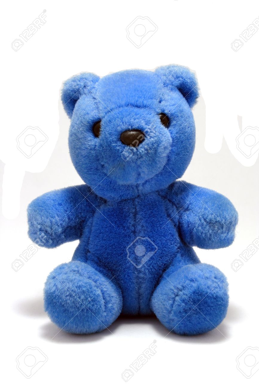 blue bear plush