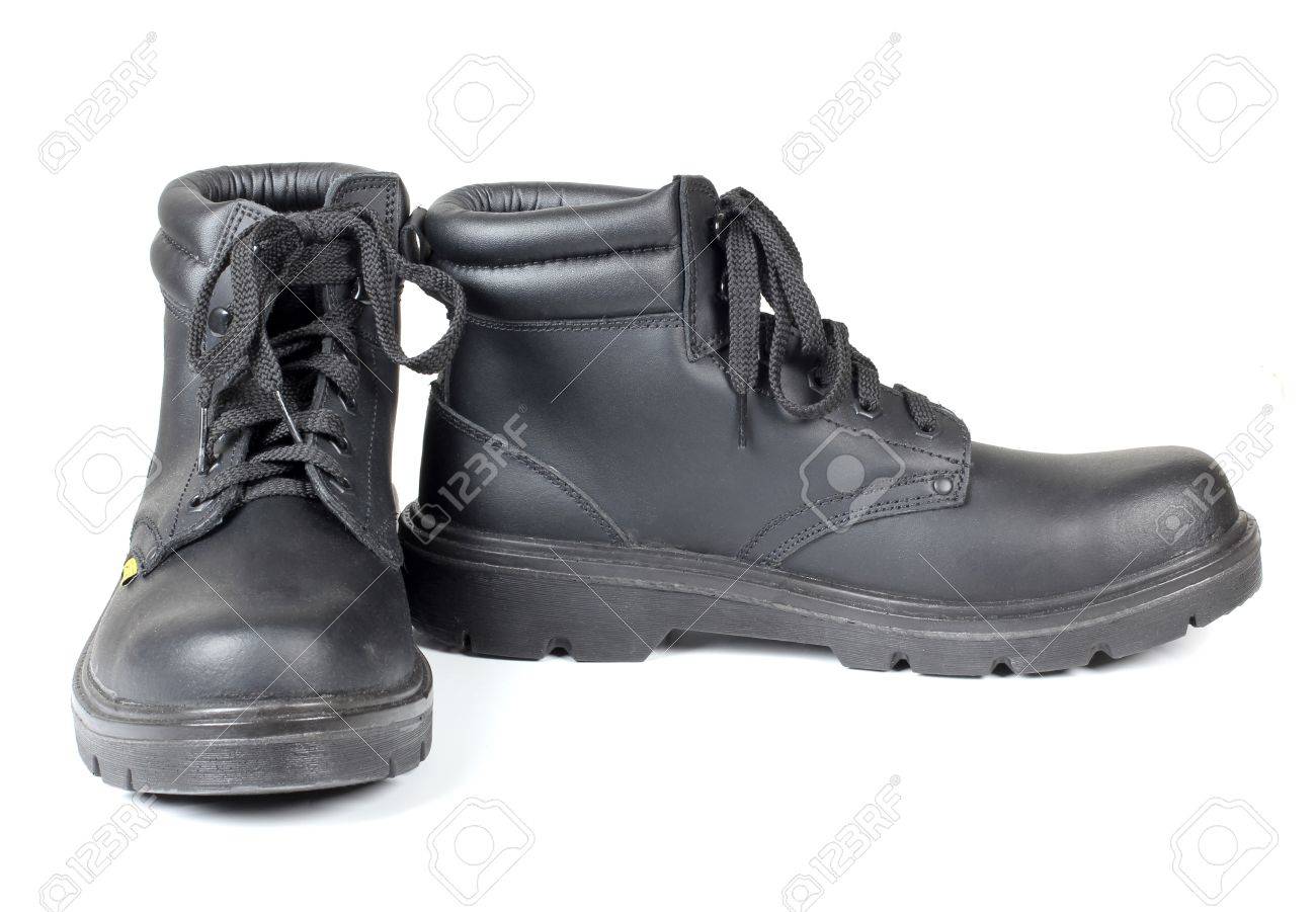 botas de cuero de trabajo