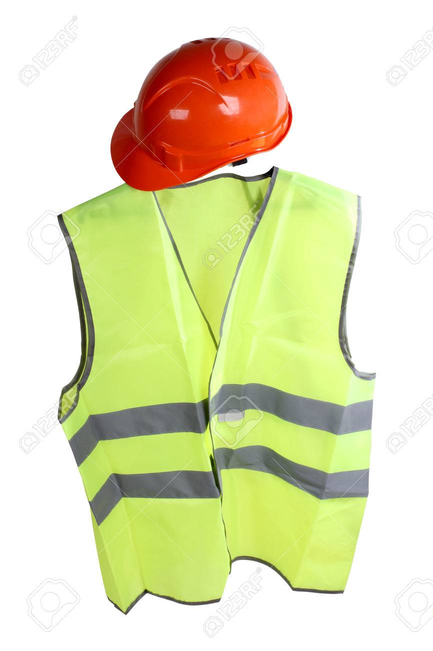 hard hat and vest