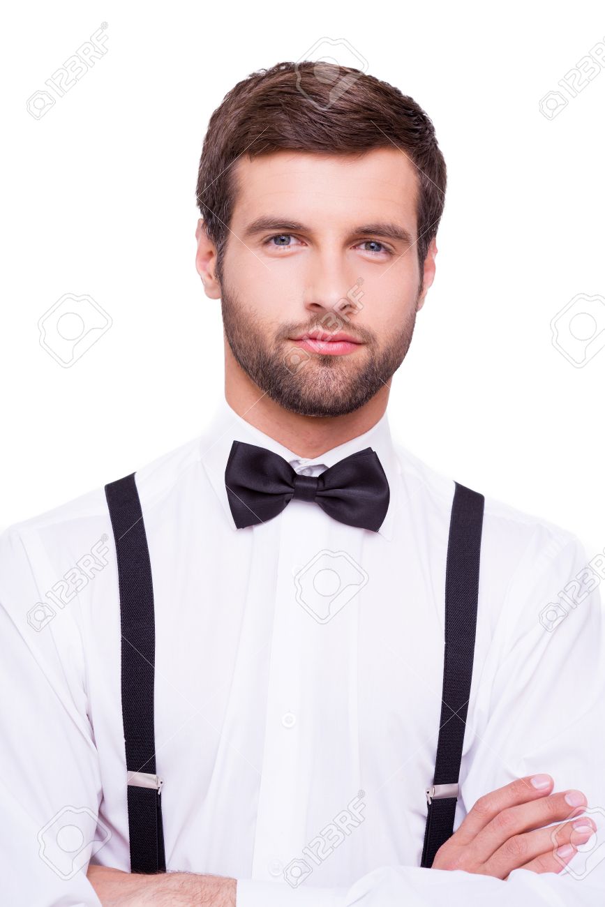 Encanto Atractivo. Retrato De Hombre Joven Confía En Camisa Encanto Atractivo. Retrato De Hombre Joven Confía En Camisa