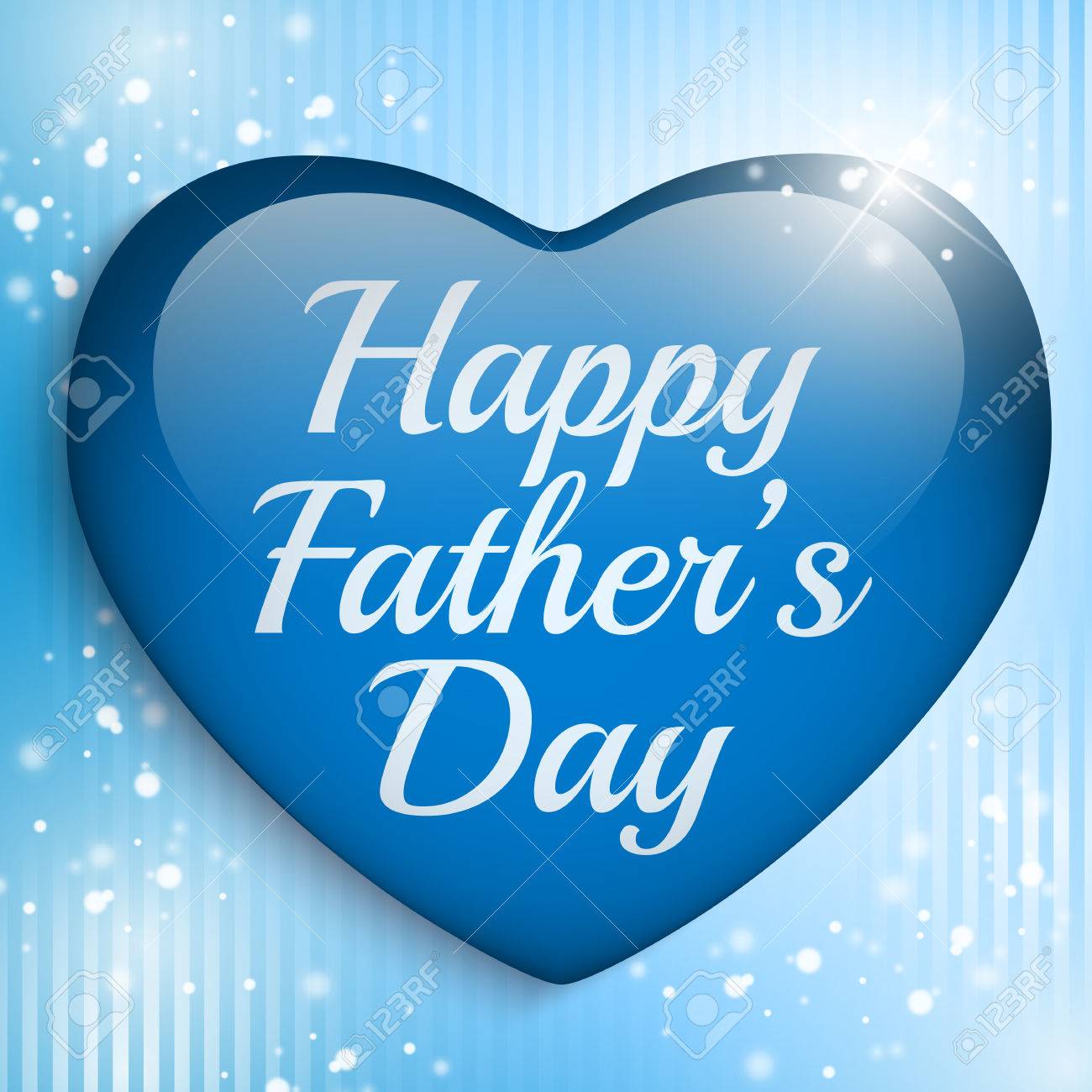 Happy Fathers Day Heart Vector - Happy Fathers Day Blue Heart Background Royalty Free Svg,  Cliparts, Vectors, And Stock Illustration. Image 28476940.