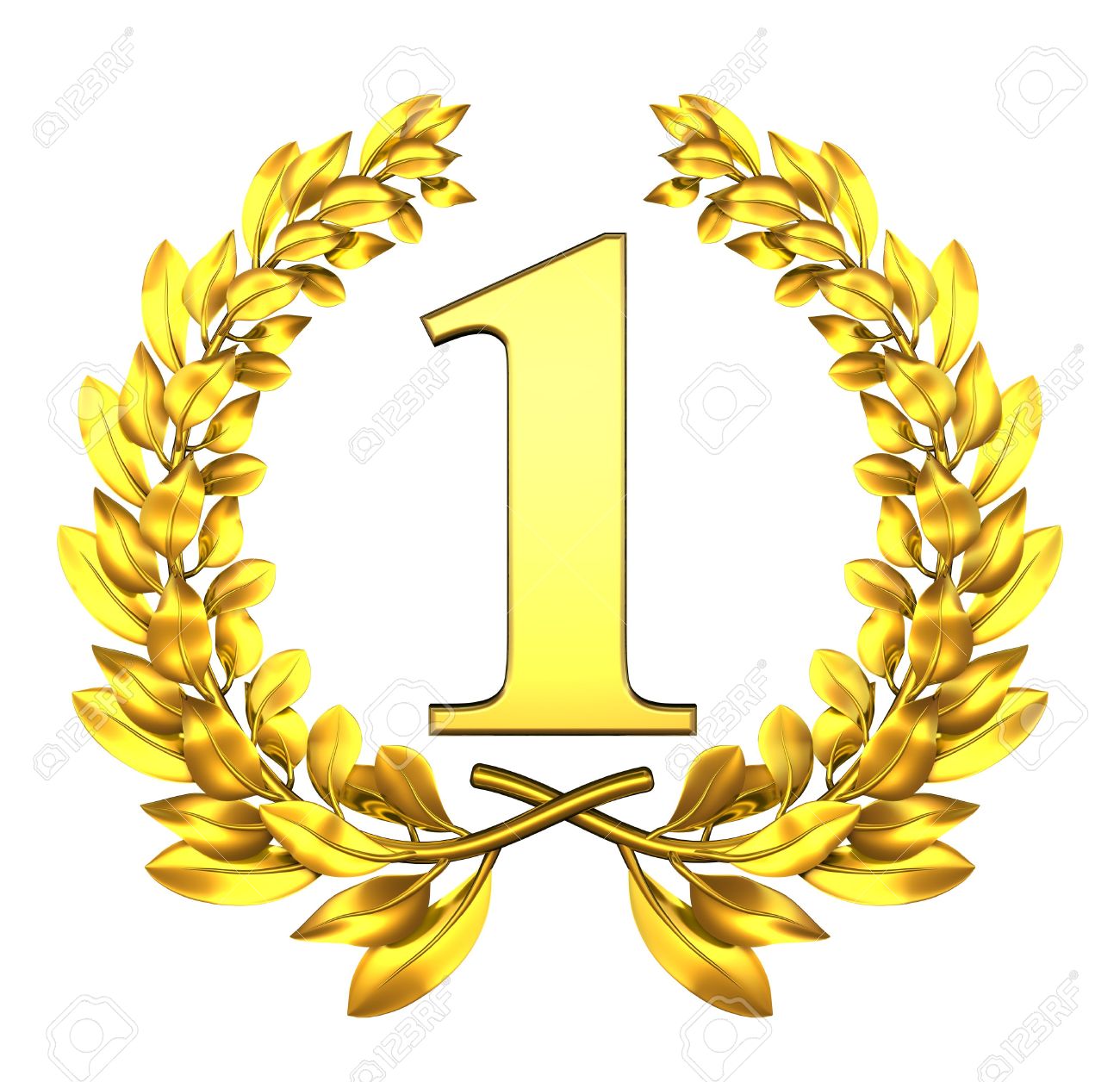 congratulation one golden laurel