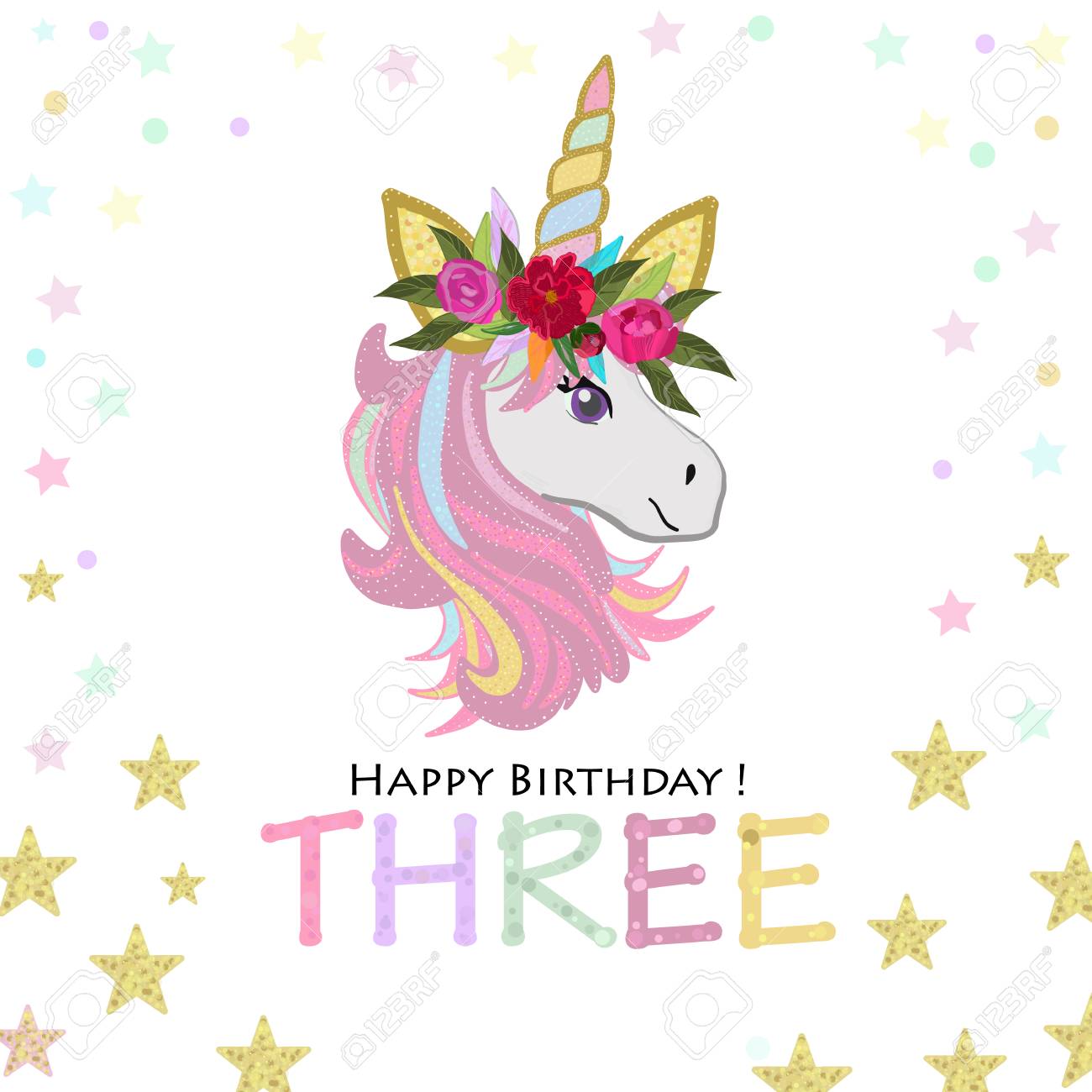 unicorn for 3 year old