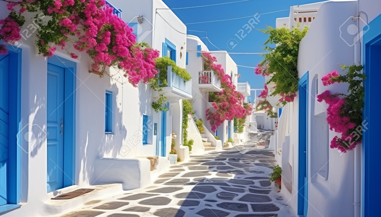 サントリーニ島　風景画(現地) サントリーニ島で出会う、心ときめく15の絶景