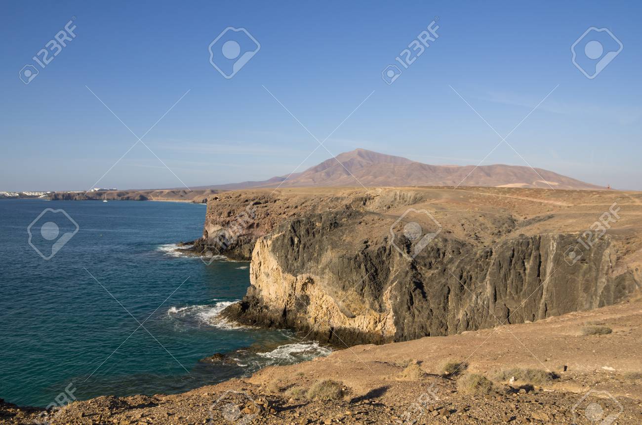 Playa De Papagayo La Plage De Parrot à Lanzarote îles Canaries Espagne