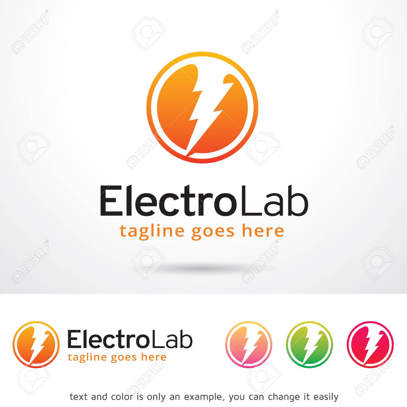 electro lab logo template design vector royalty free cliparts vectors and stock illustration image 61921103 electro lab logo template design vector
