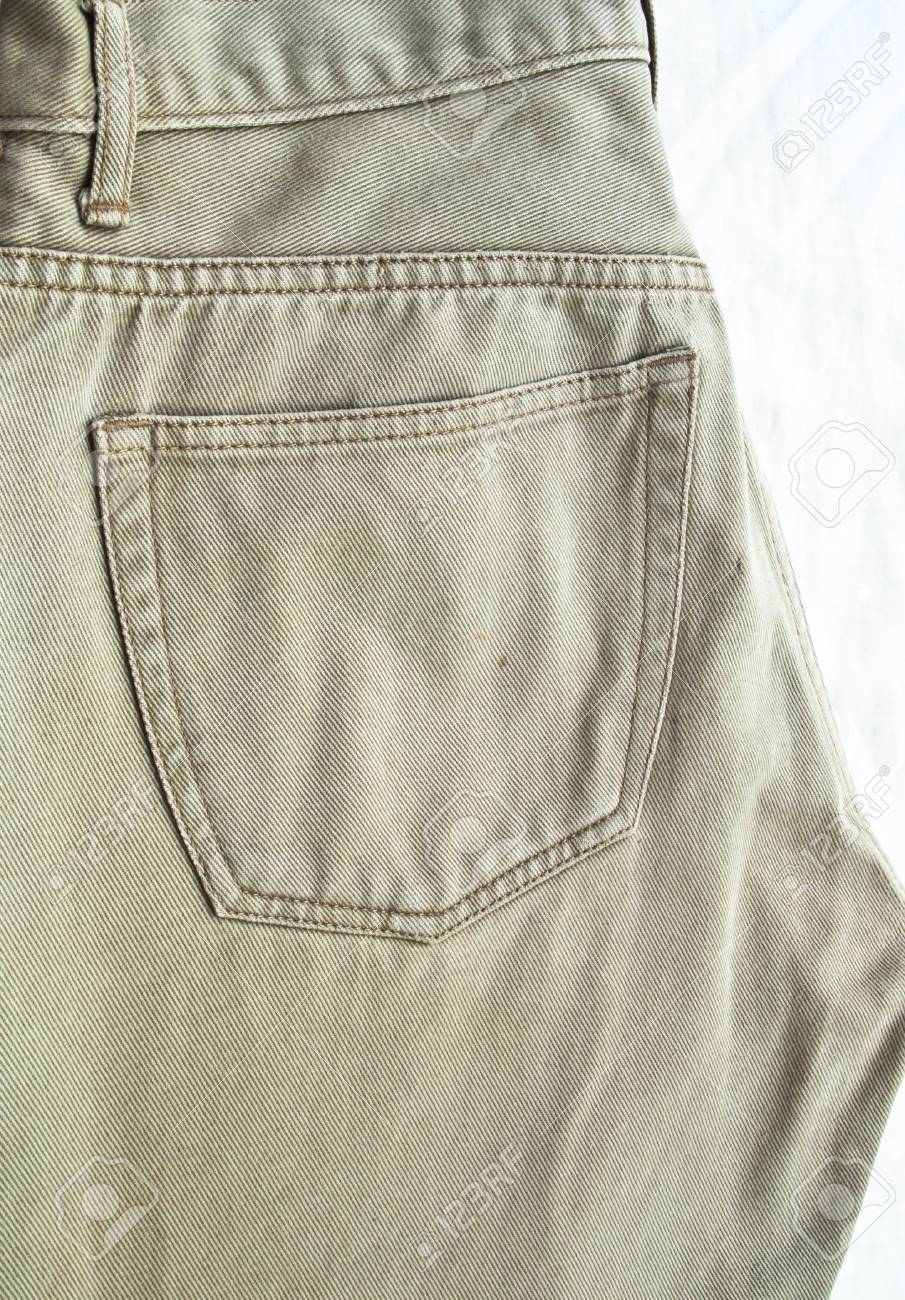khaki pants with back pockets
