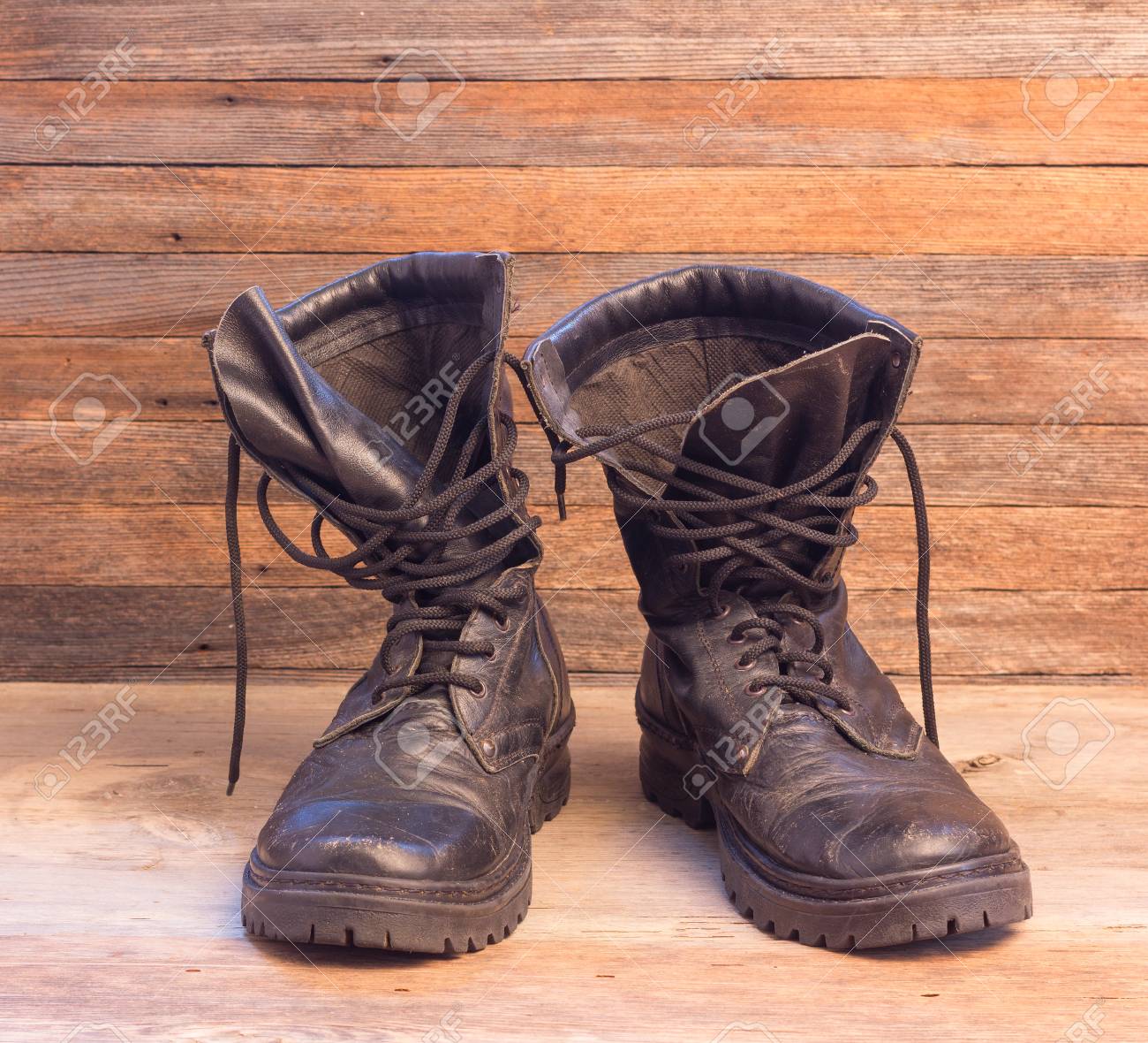 military ankle boots