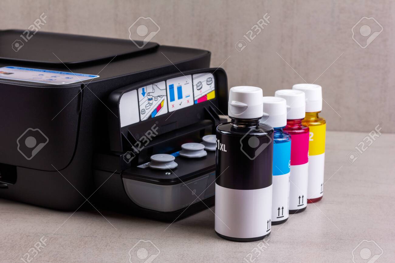 bottomless ink printer