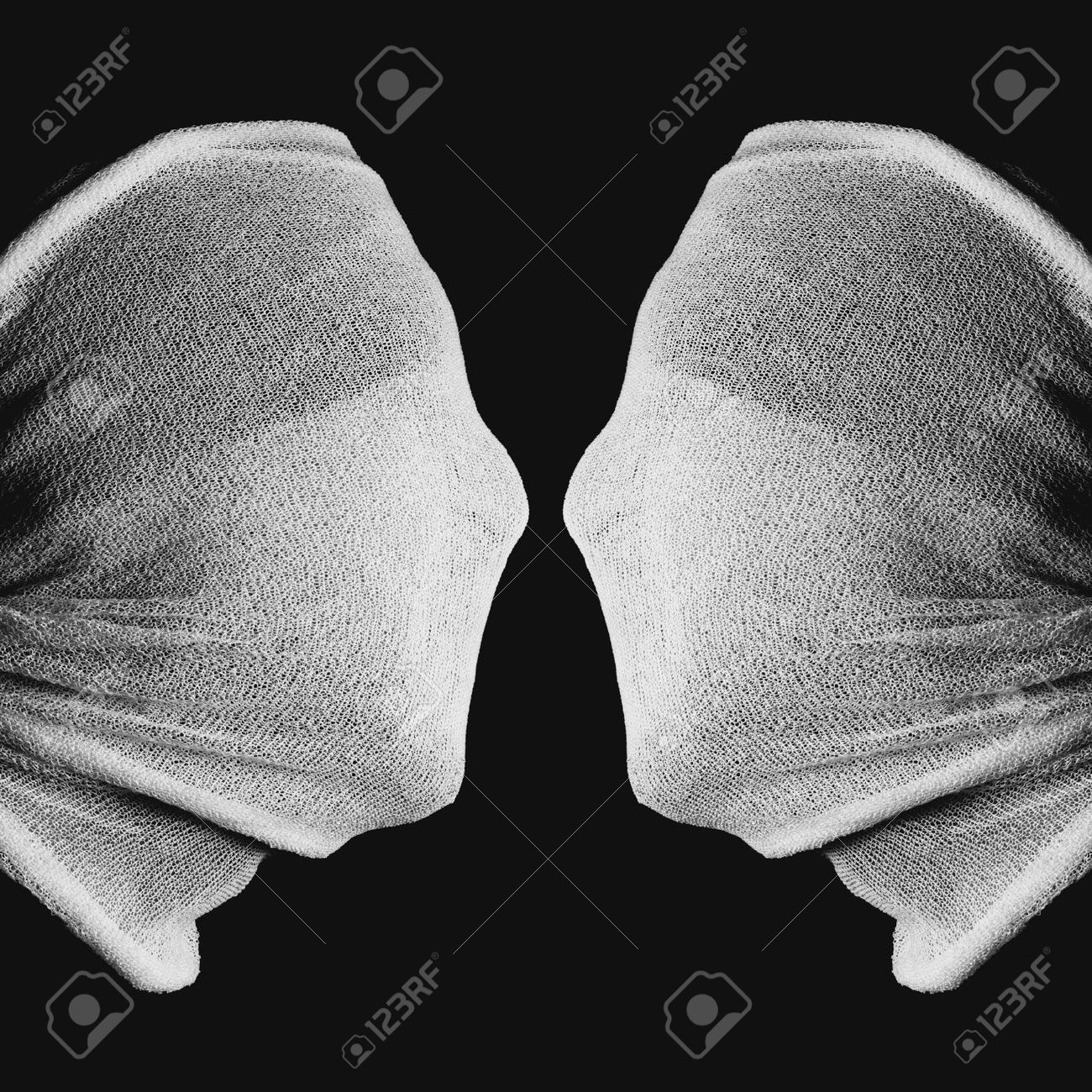 Optical Illusion A Chalice Or Two Faces Stock Photo Picture And Royalty Free Image Image