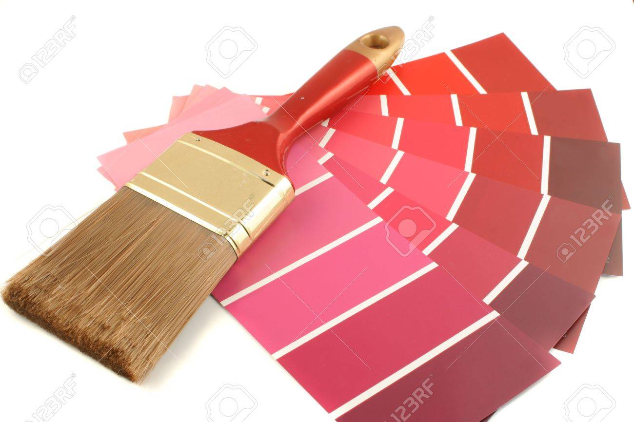 red shade paint swatches, and small roller brush for home red shade paint swatches, and small roller brush for home