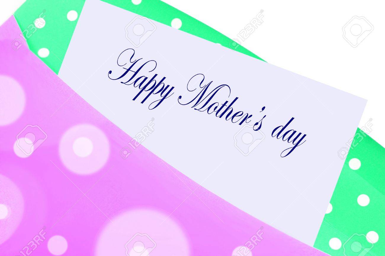 Happy Mother s Day Greeting Card Note Letter In Pink And Happy Mother s Day Greeting Card Note Letter In Pink And