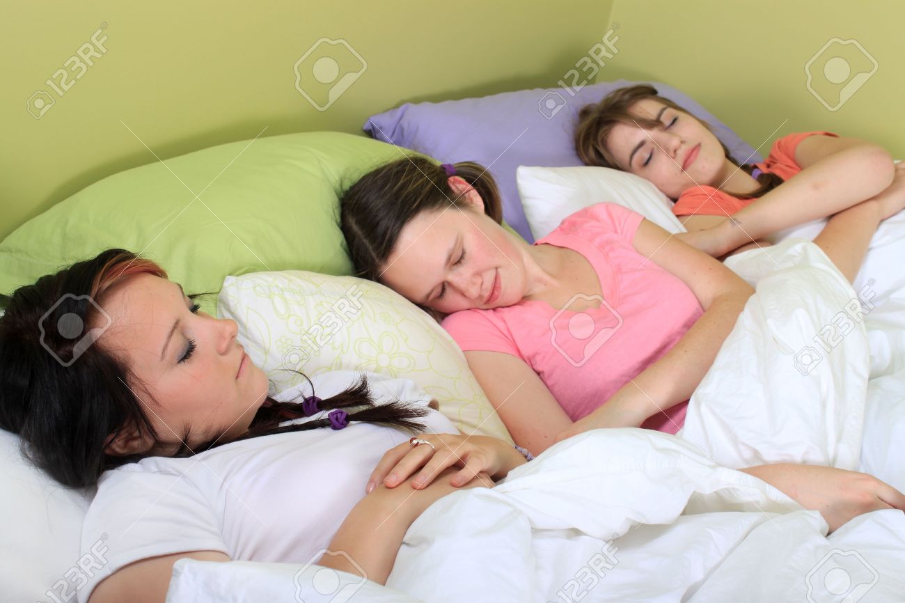 Teen Girls Sleep Over