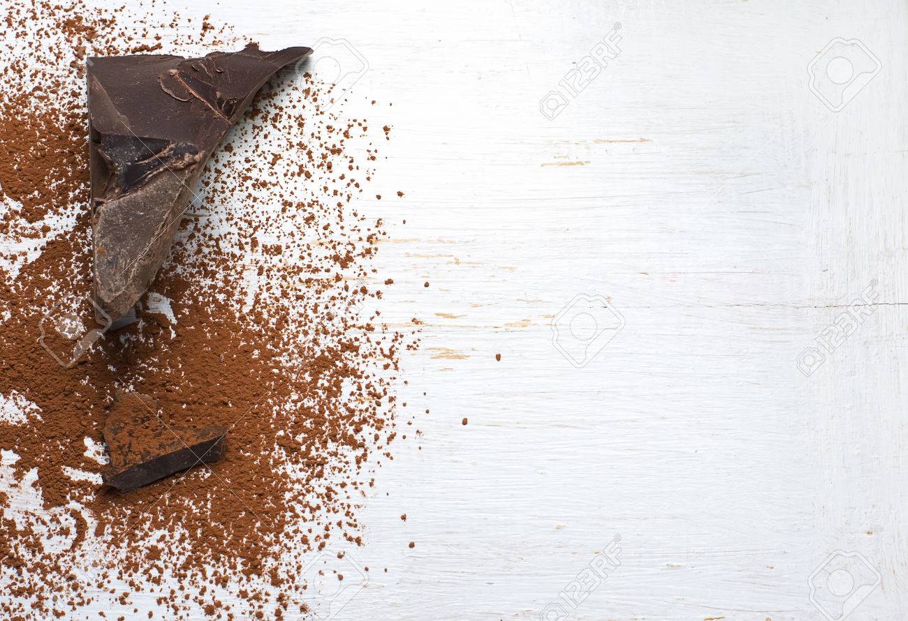 Chocolate ingredients: cocoa solids and cocoa powder. - 38683404 Chocolate ingredients: cocoa solids and cocoa powder. - 38683404
