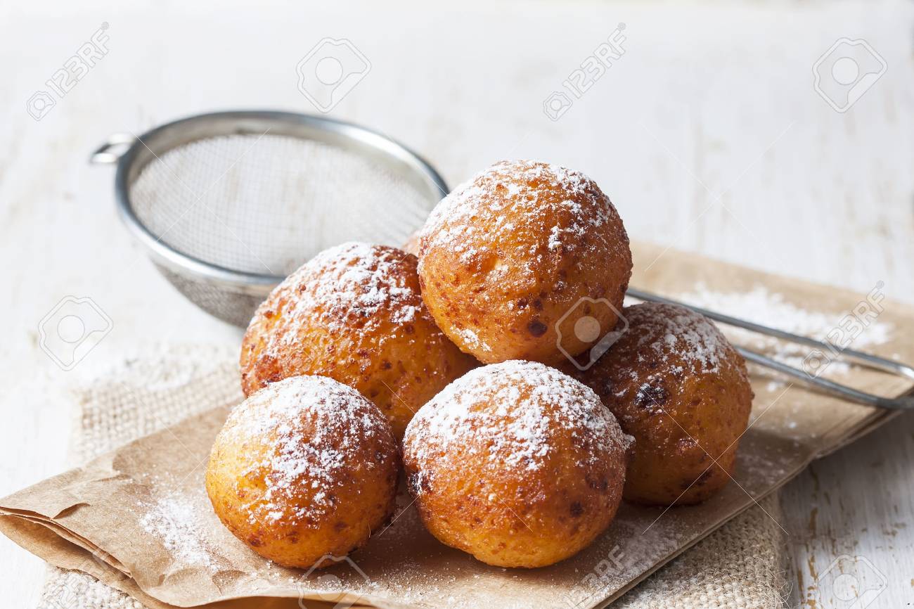 Cottage cheese donuts. Selective focus - 54248306 Cottage cheese donuts. Selective focus - 54248306