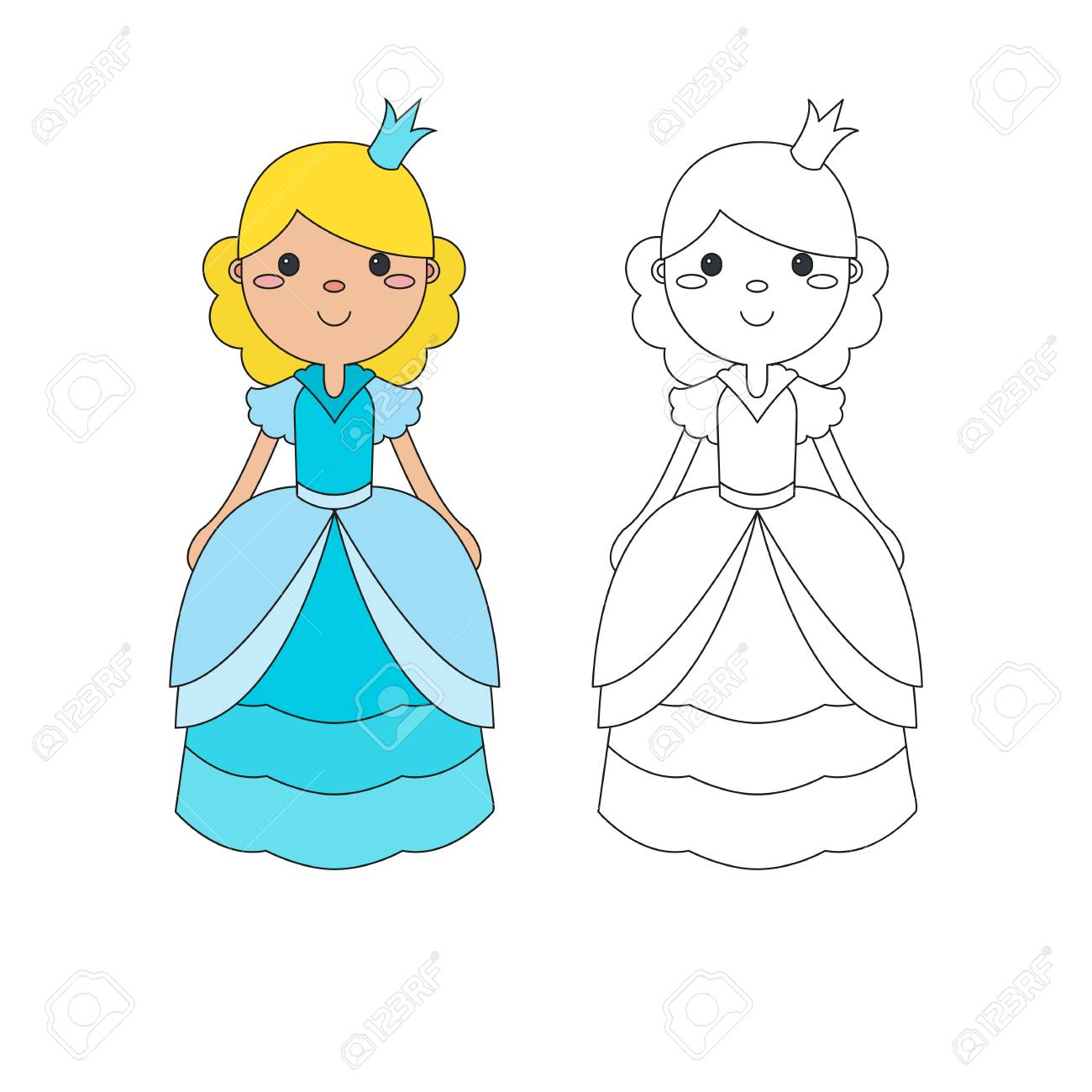 Desenhos para colorir de escola de princesas colorir 