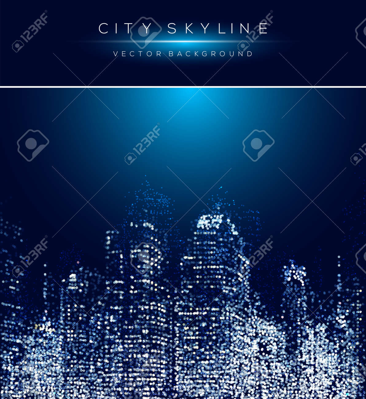 Modern city life abstract background design with dotted design concept. - 59435434 Modern city life abstract background design with dotted design concept. - 59435434