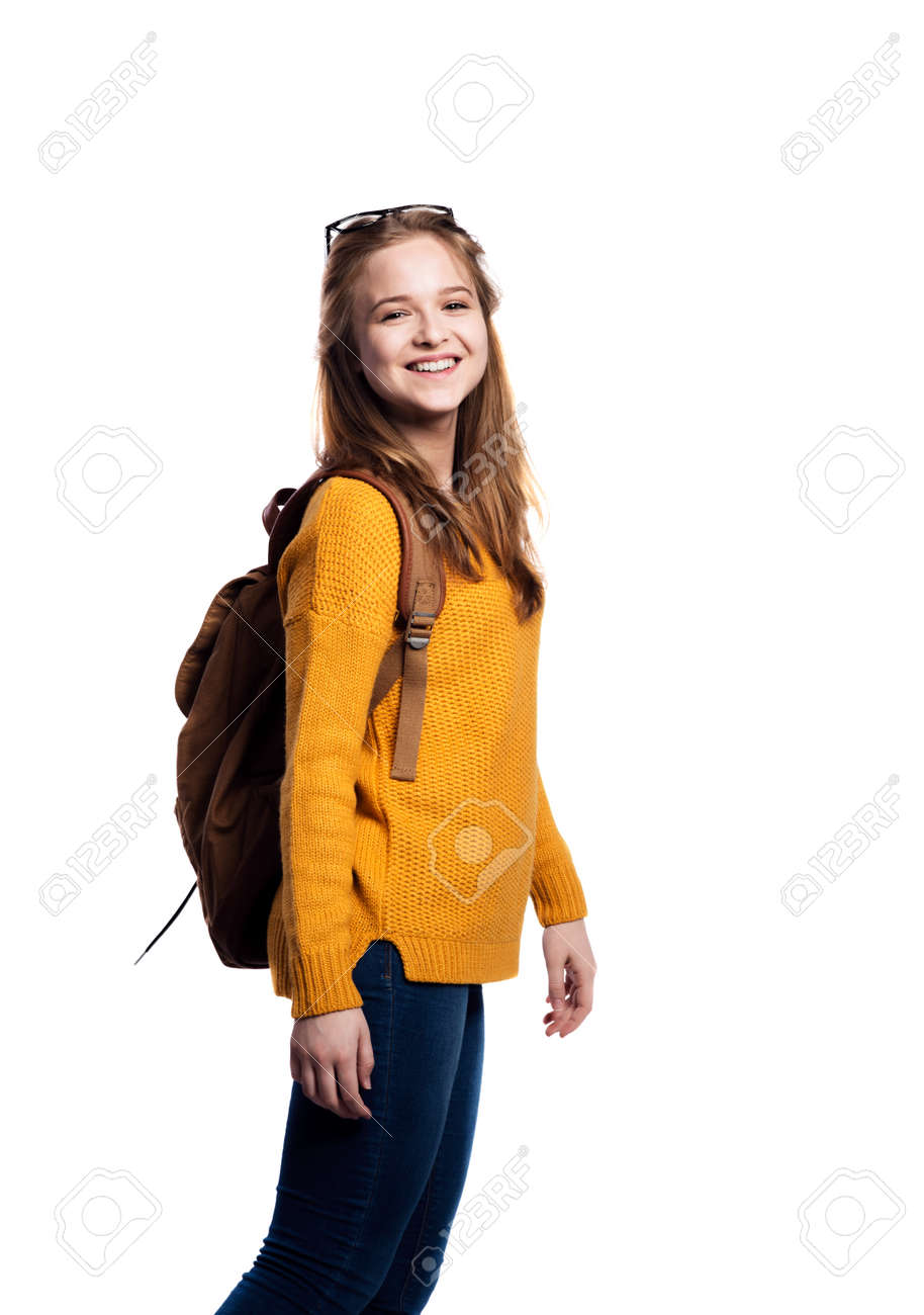 yellow sweaters for teenage girl