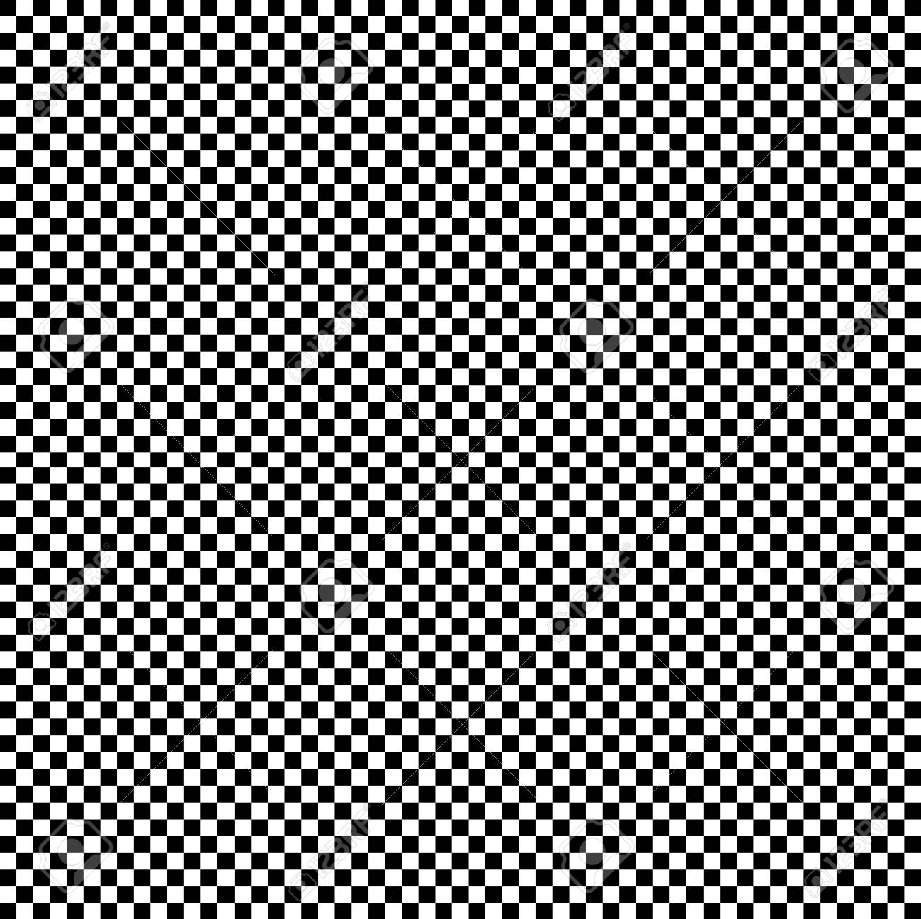 checkerboard black white