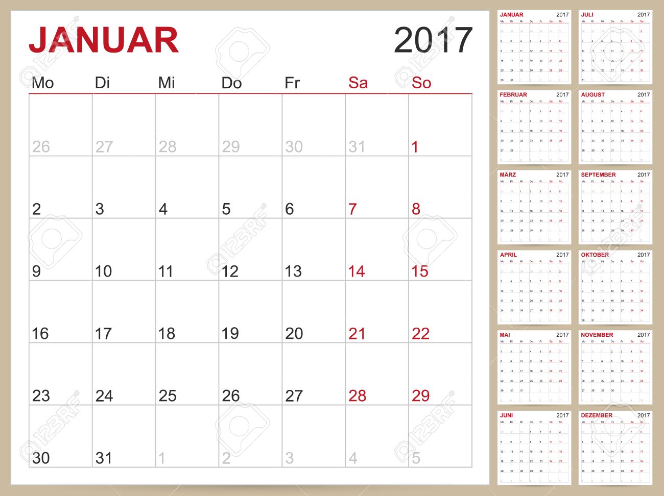 calendar planning