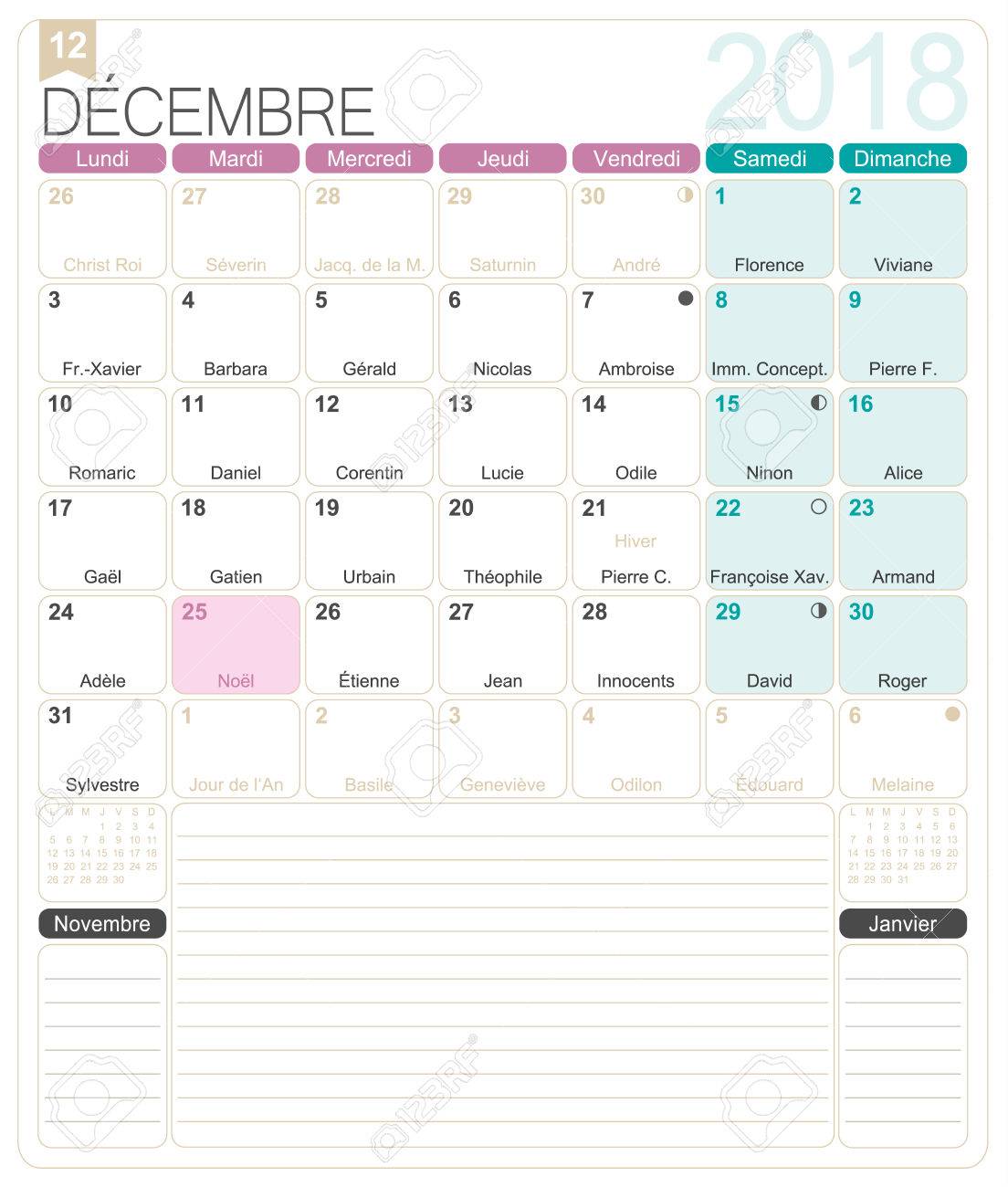 december 2018 calendar with holidays