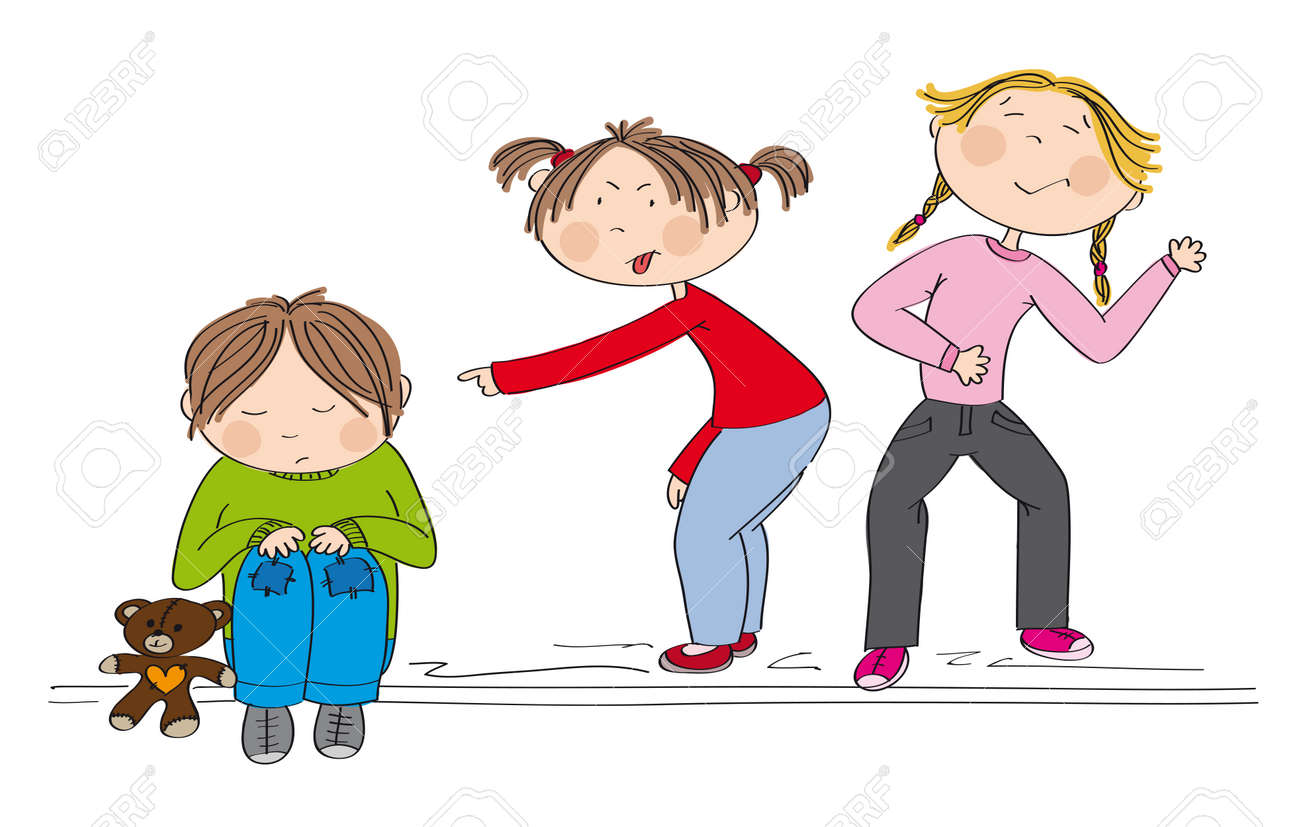 子供たち 二人の女の子 は貧しい少年をいじめ くしゃみをして 彼を怒らせる かわいそうな子供は泣きながら地面に座っている 他の子供 に対する侵略のオリジナル手描きのイラスト のイラスト素材 ベクタ Image 子供たち 二人の女の子 は貧しい少年をいじめ くしゃみをして 彼を怒らせる かわいそうな子供は泣きながら地面に座っている 他の子供 に対する侵略のオリジナル手描きのイラスト のイラスト素材 ベクタ Image