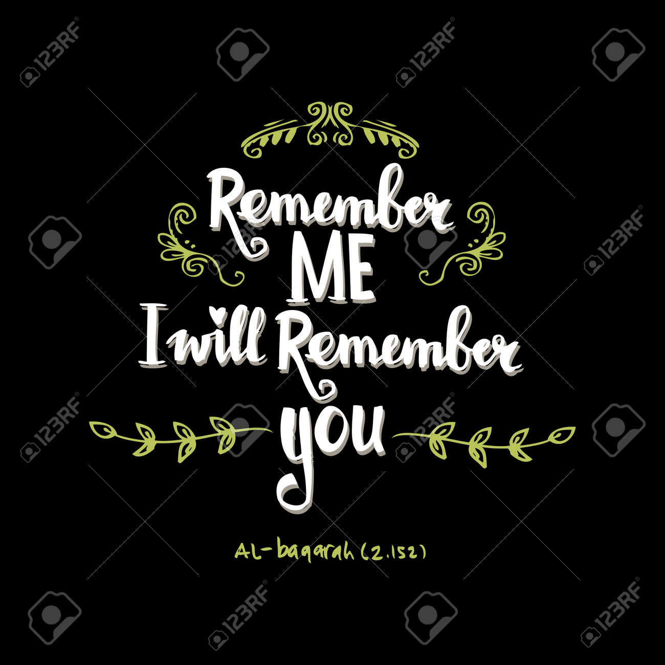 Remember Me, I Will Remember You. Quote. Hand Lettering Calligraphy.  Royalty Free SVG, Cliparts, Vectors, and Stock Illustration. Image 75232007., image size:1300x1300