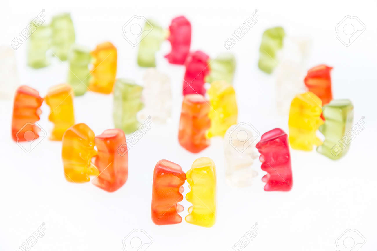 group of dancing gummi