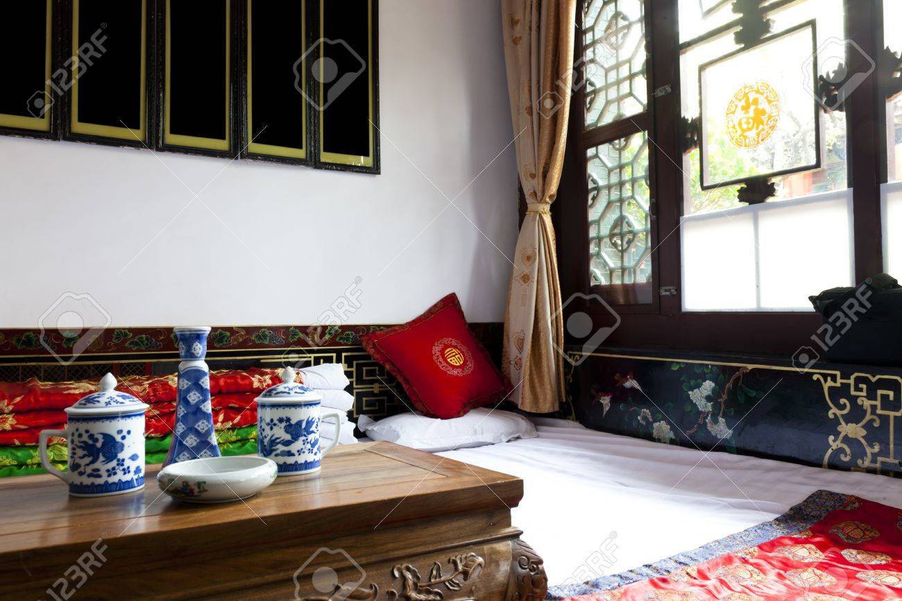 traditional chinese house interior chenjia laoyuan hotel pingyao