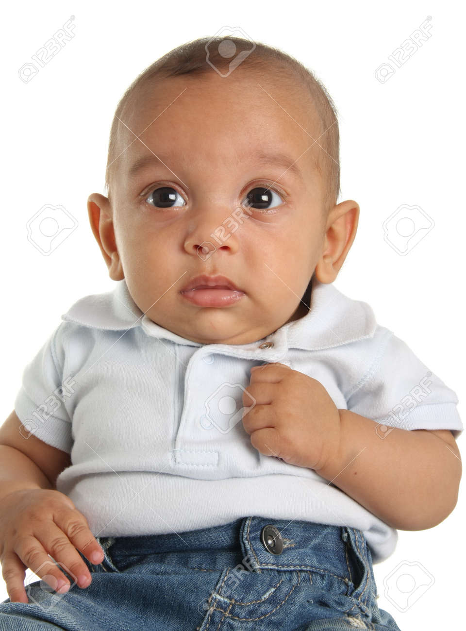 three month old baby boy