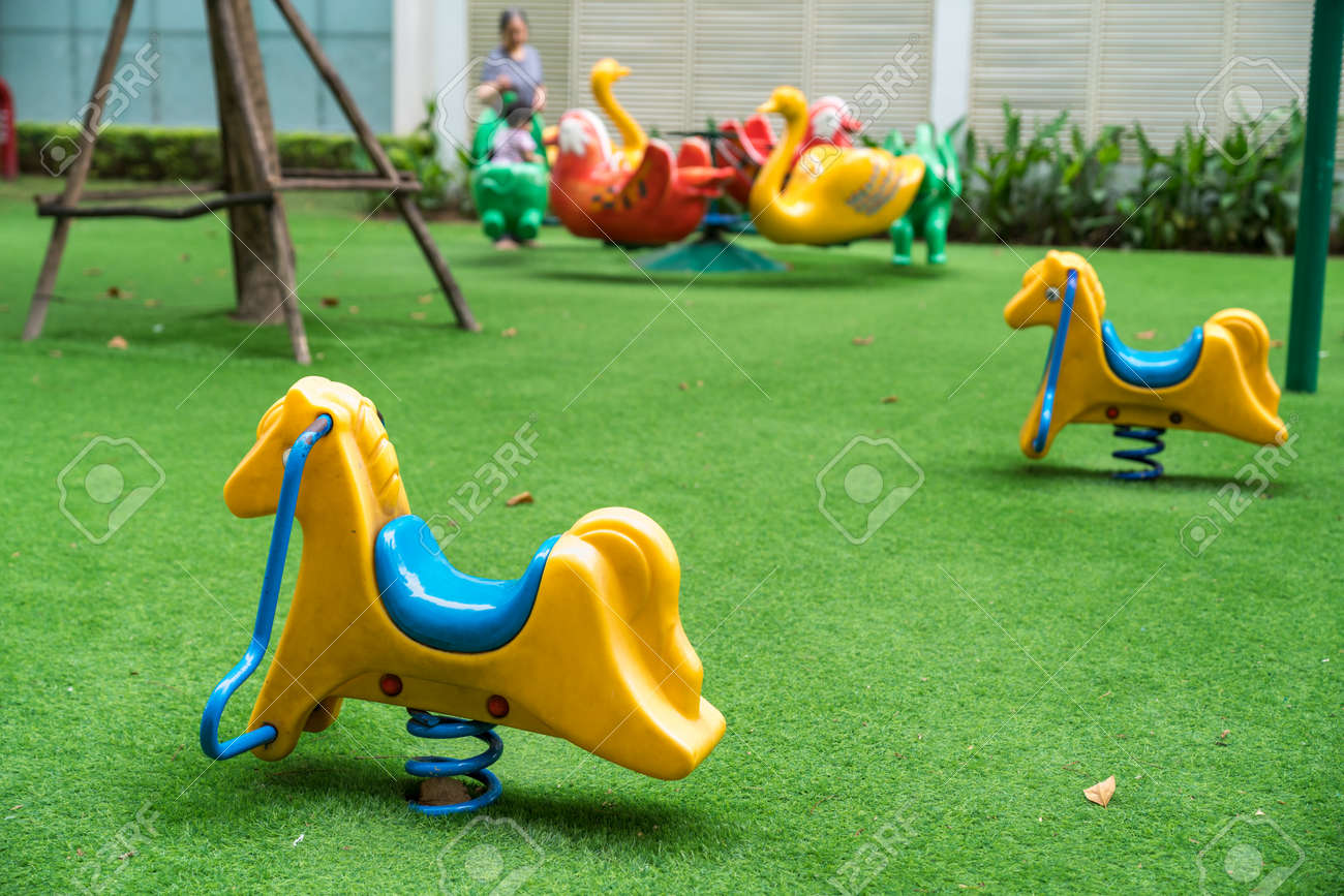 playground rocking horse