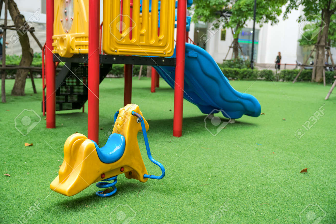 playground rocking horse
