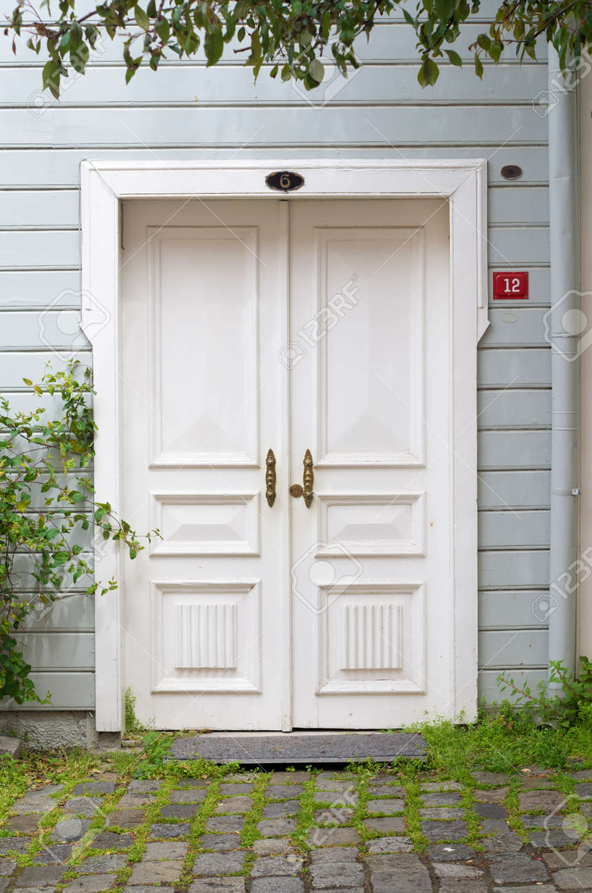 White Front Door White Front Door